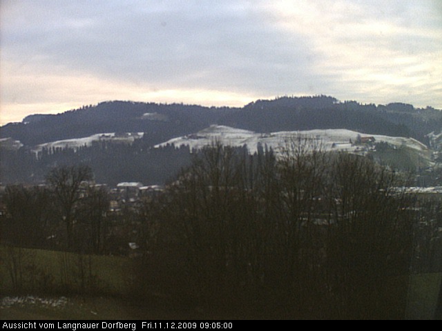 Webcam-Bild: Aussicht vom Dorfberg in Langnau 20091211-090500