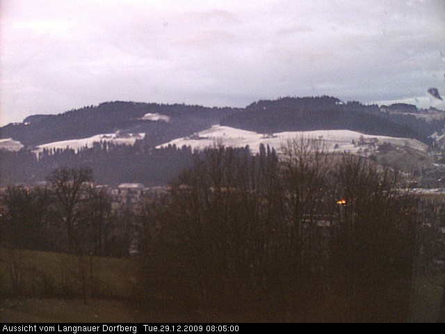Webcam-Bild: Aussicht vom Dorfberg in Langnau 20091229-080500