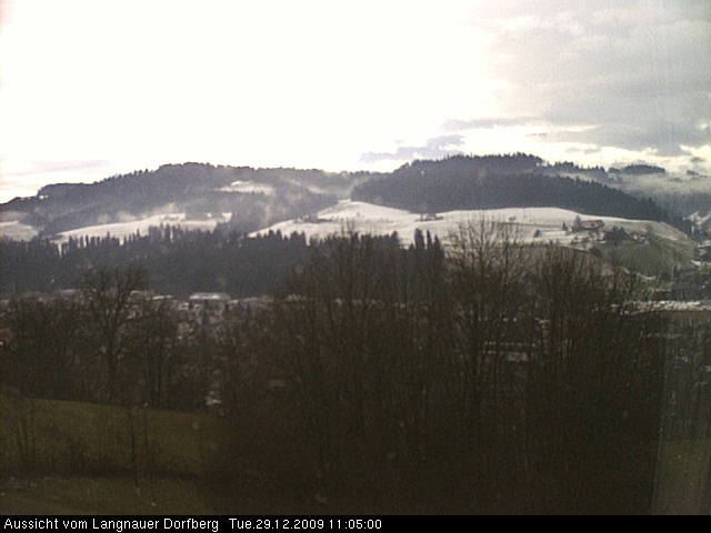 Webcam-Bild: Aussicht vom Dorfberg in Langnau 20091229-110500