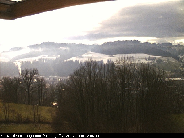 Webcam-Bild: Aussicht vom Dorfberg in Langnau 20091229-120500