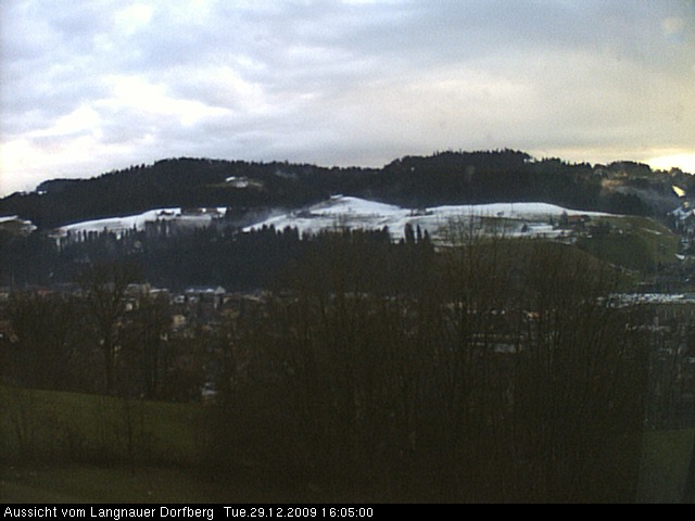 Webcam-Bild: Aussicht vom Dorfberg in Langnau 20091229-160500