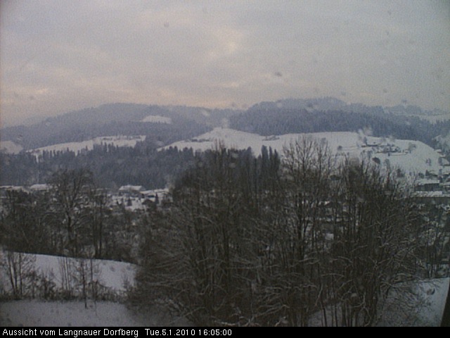 Webcam-Bild: Aussicht vom Dorfberg in Langnau 20100105-160500