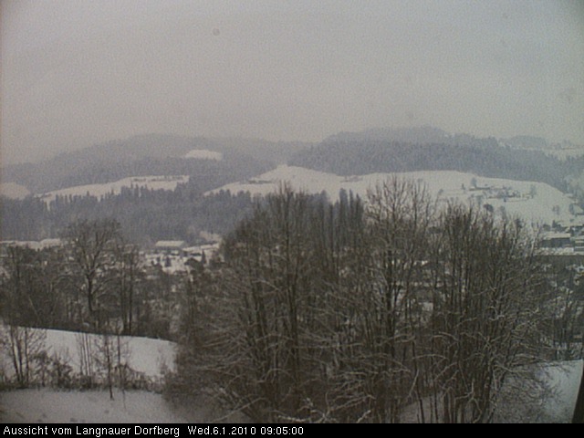 Webcam-Bild: Aussicht vom Dorfberg in Langnau 20100106-090500