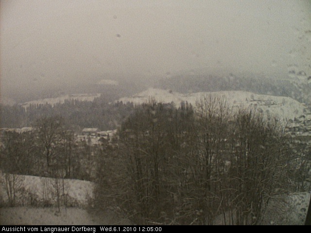 Webcam-Bild: Aussicht vom Dorfberg in Langnau 20100106-120500