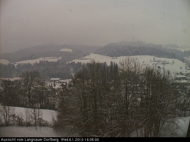 Webcam-Bild: Aussicht vom Dorfberg in Langnau 20100106-160500