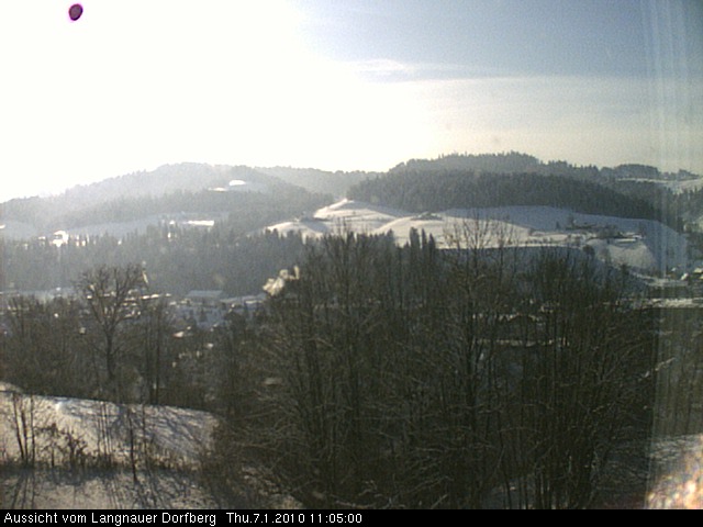 Webcam-Bild: Aussicht vom Dorfberg in Langnau 20100107-110500