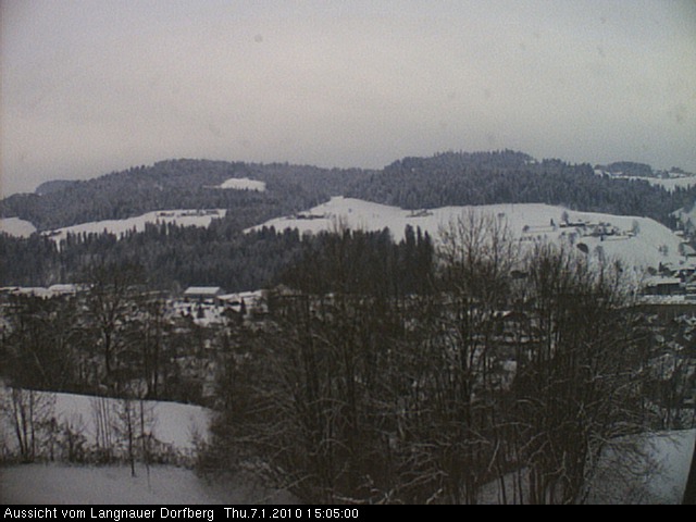 Webcam-Bild: Aussicht vom Dorfberg in Langnau 20100107-150500