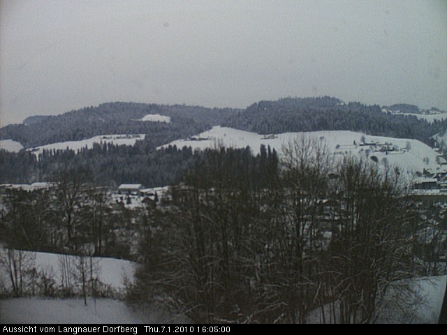 Webcam-Bild: Aussicht vom Dorfberg in Langnau 20100107-160500