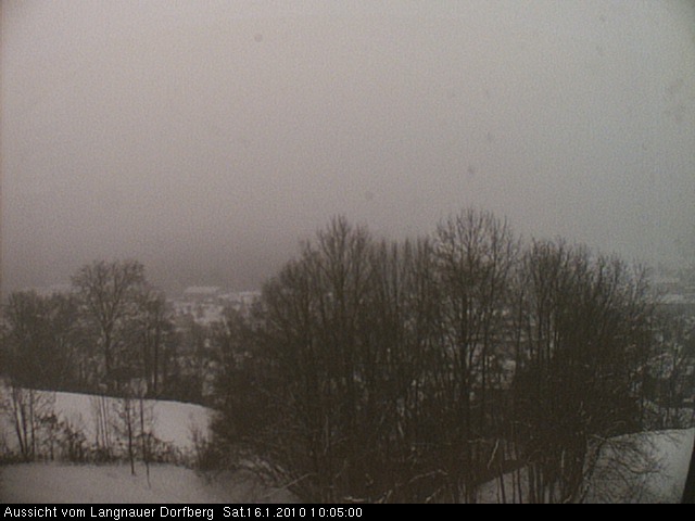 Webcam-Bild: Aussicht vom Dorfberg in Langnau 20100116-100500