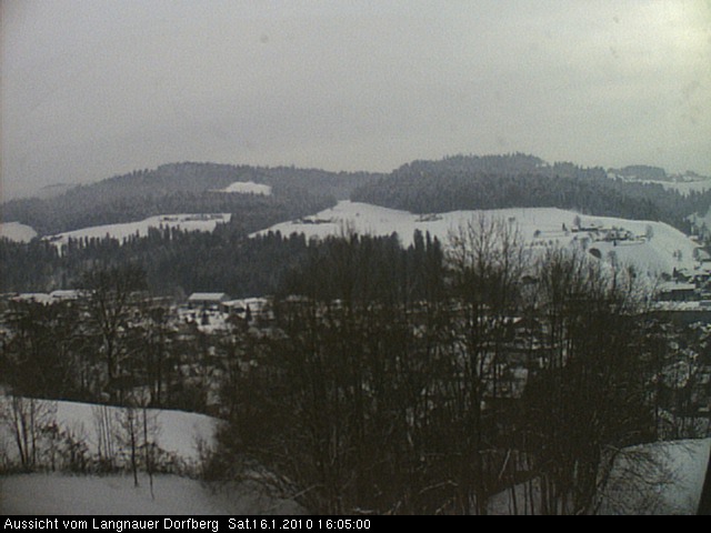 Webcam-Bild: Aussicht vom Dorfberg in Langnau 20100116-160500