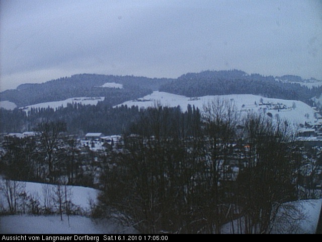 Webcam-Bild: Aussicht vom Dorfberg in Langnau 20100116-170500