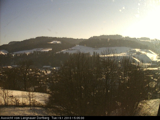 Webcam-Bild: Aussicht vom Dorfberg in Langnau 20100119-150500