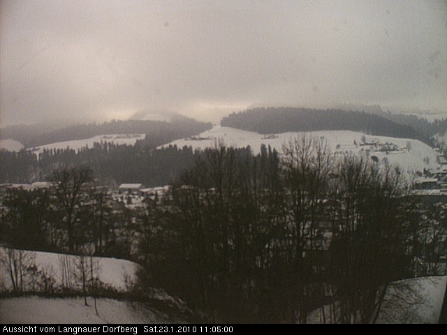 Webcam-Bild: Aussicht vom Dorfberg in Langnau 20100123-110500