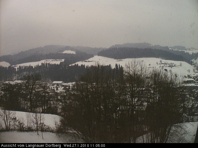 Webcam-Bild: Aussicht vom Dorfberg in Langnau 20100127-110500