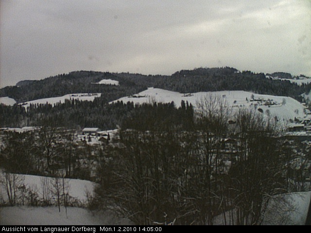 Webcam-Bild: Aussicht vom Dorfberg in Langnau 20100201-140500
