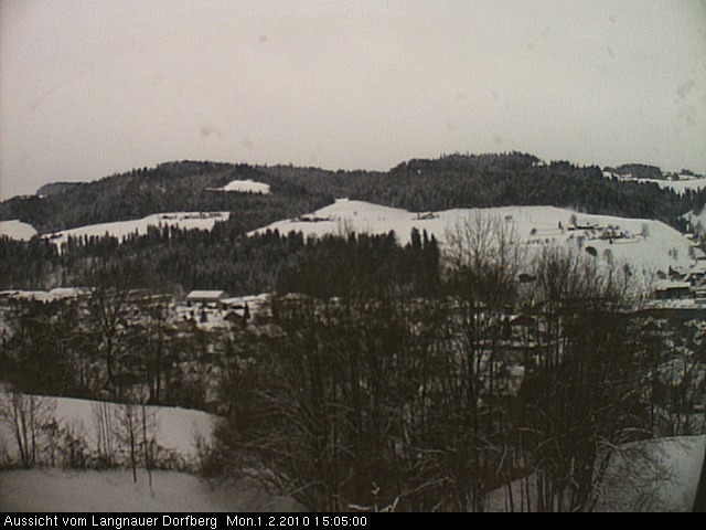 Webcam-Bild: Aussicht vom Dorfberg in Langnau 20100201-150500