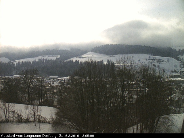 Webcam-Bild: Aussicht vom Dorfberg in Langnau 20100206-120500