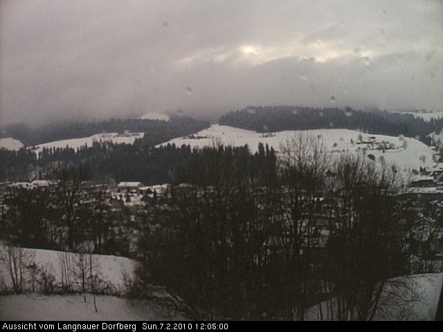 Webcam-Bild: Aussicht vom Dorfberg in Langnau 20100207-120500
