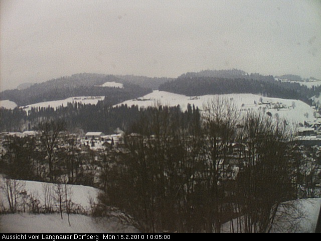 Webcam-Bild: Aussicht vom Dorfberg in Langnau 20100215-100500