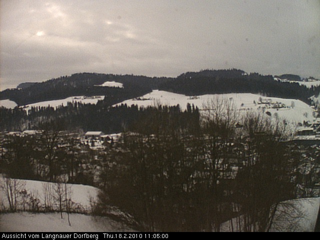 Webcam-Bild: Aussicht vom Dorfberg in Langnau 20100218-110500
