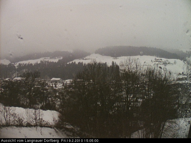 Webcam-Bild: Aussicht vom Dorfberg in Langnau 20100219-150500