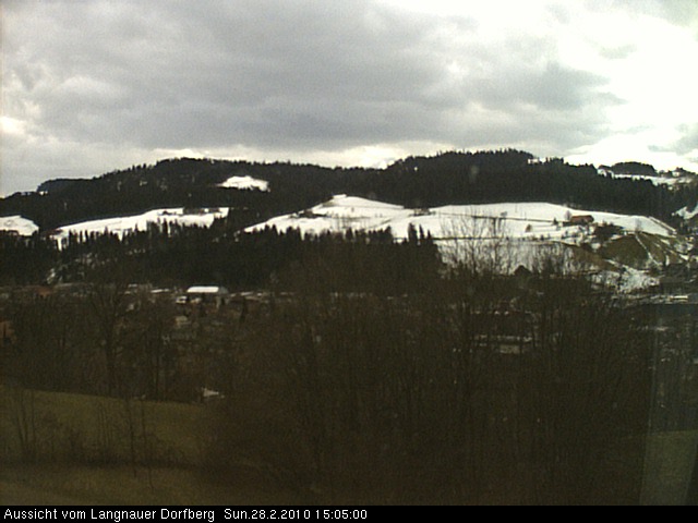 Webcam-Bild: Aussicht vom Dorfberg in Langnau 20100228-150500