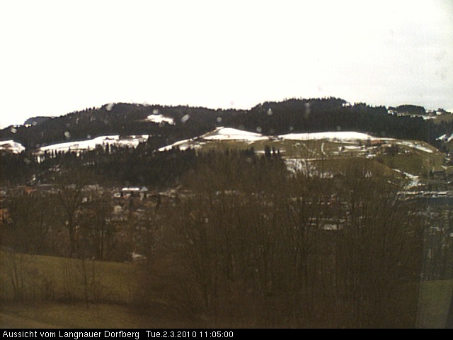 Webcam-Bild: Aussicht vom Dorfberg in Langnau 20100302-110500
