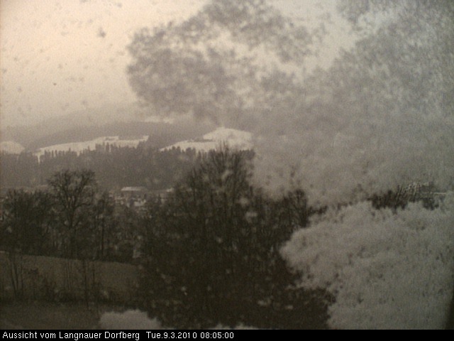 Webcam-Bild: Aussicht vom Dorfberg in Langnau 20100309-080500