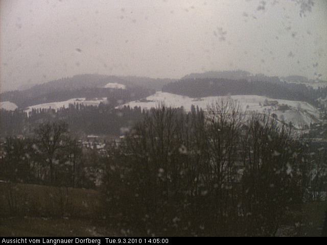 Webcam-Bild: Aussicht vom Dorfberg in Langnau 20100309-140500