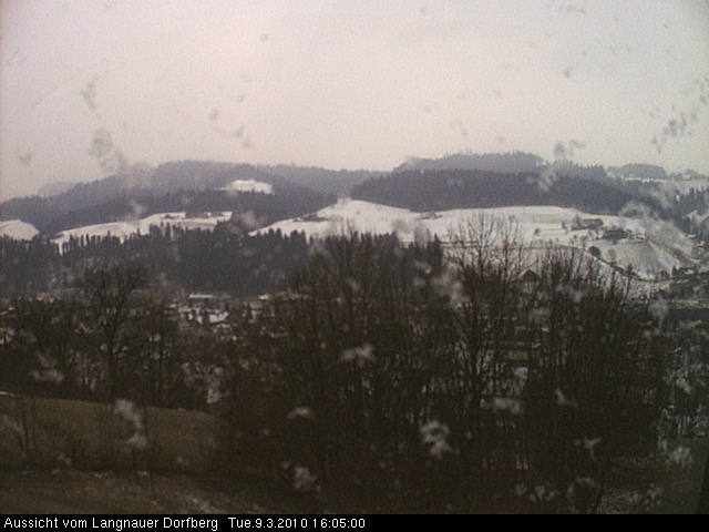 Webcam-Bild: Aussicht vom Dorfberg in Langnau 20100309-160500