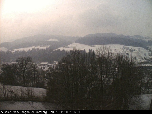 Webcam-Bild: Aussicht vom Dorfberg in Langnau 20100311-110500