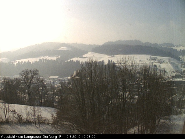Webcam-Bild: Aussicht vom Dorfberg in Langnau 20100312-100500
