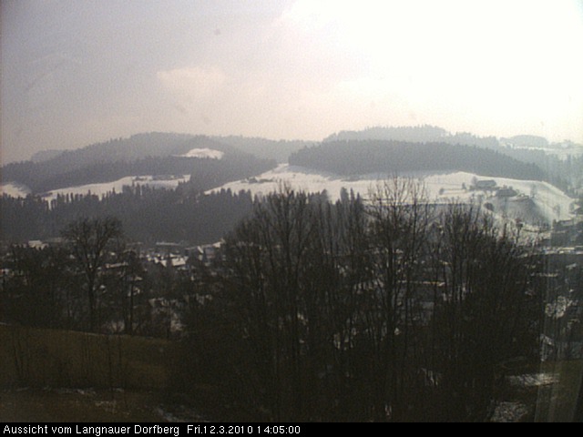 Webcam-Bild: Aussicht vom Dorfberg in Langnau 20100312-140500