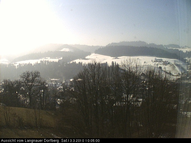 Webcam-Bild: Aussicht vom Dorfberg in Langnau 20100313-100500