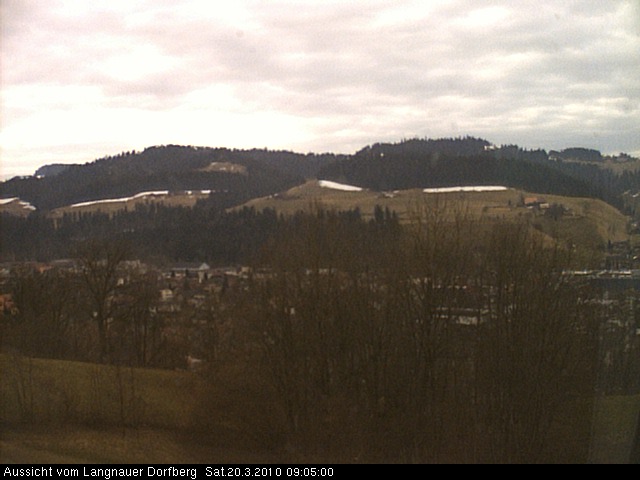 Webcam-Bild: Aussicht vom Dorfberg in Langnau 20100320-090500