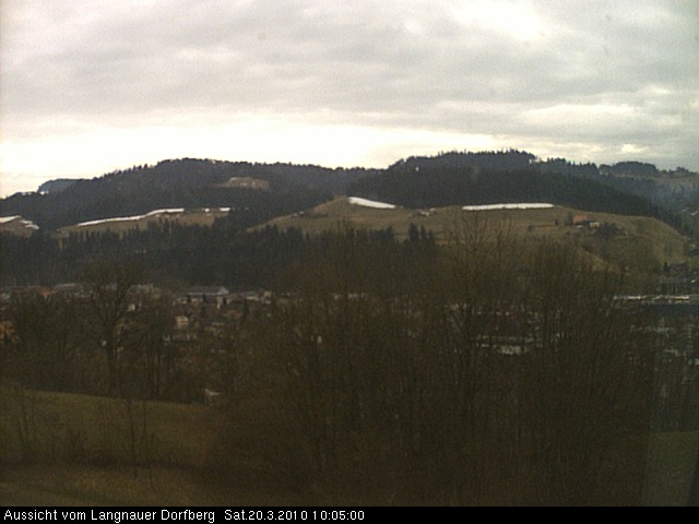 Webcam-Bild: Aussicht vom Dorfberg in Langnau 20100320-100500
