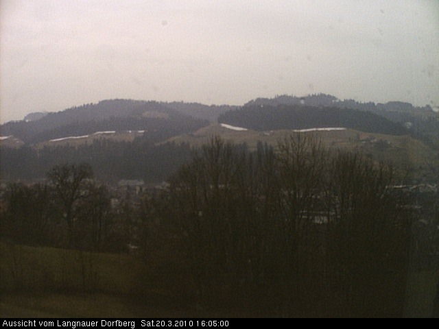 Webcam-Bild: Aussicht vom Dorfberg in Langnau 20100320-160500
