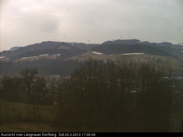 Webcam-Bild: Aussicht vom Dorfberg in Langnau 20100320-170500