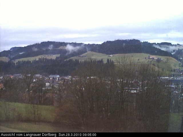 Webcam-Bild: Aussicht vom Dorfberg in Langnau 20100328-090500