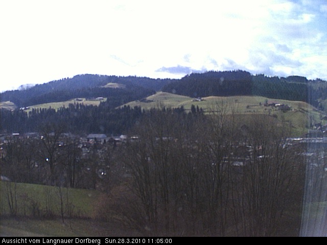 Webcam-Bild: Aussicht vom Dorfberg in Langnau 20100328-110500