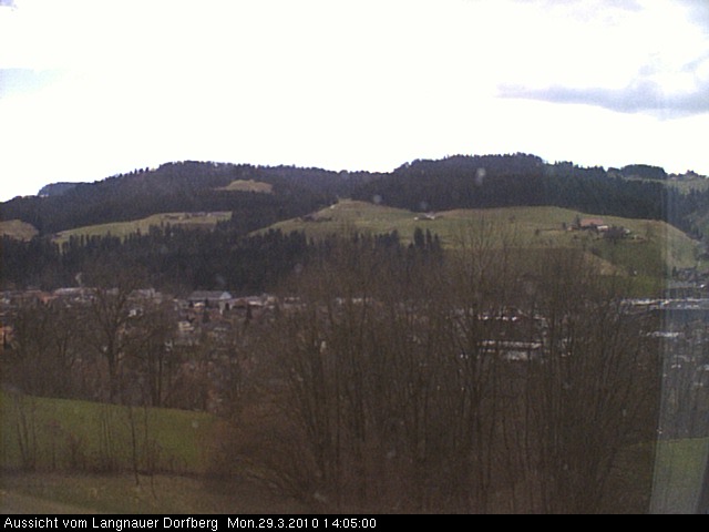 Webcam-Bild: Aussicht vom Dorfberg in Langnau 20100329-140500