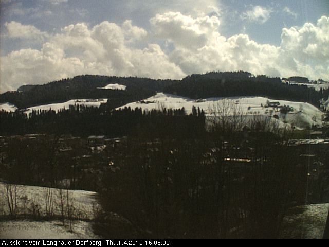Webcam-Bild: Aussicht vom Dorfberg in Langnau 20100401-150500