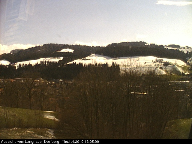 Webcam-Bild: Aussicht vom Dorfberg in Langnau 20100401-160500