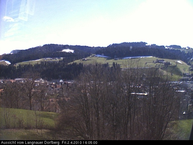 Webcam-Bild: Aussicht vom Dorfberg in Langnau 20100402-160500