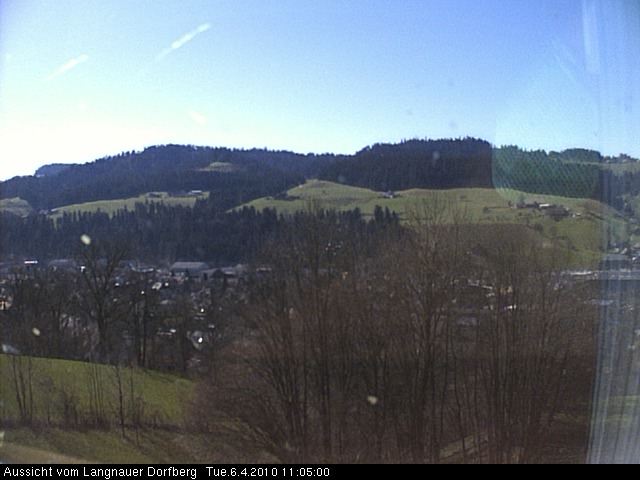 Webcam-Bild: Aussicht vom Dorfberg in Langnau 20100406-110500