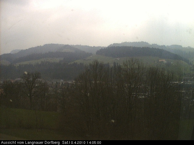 Webcam-Bild: Aussicht vom Dorfberg in Langnau 20100410-140500