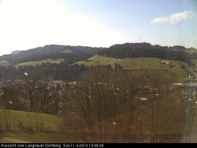 Webcam-Bild: Aussicht vom Dorfberg in Langnau 20100411-100500