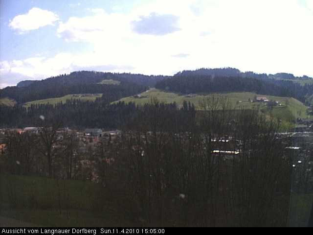 Webcam-Bild: Aussicht vom Dorfberg in Langnau 20100411-150500