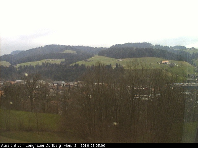 Webcam-Bild: Aussicht vom Dorfberg in Langnau 20100412-080500