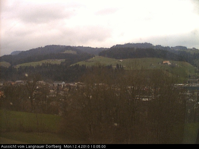 Webcam-Bild: Aussicht vom Dorfberg in Langnau 20100412-100500